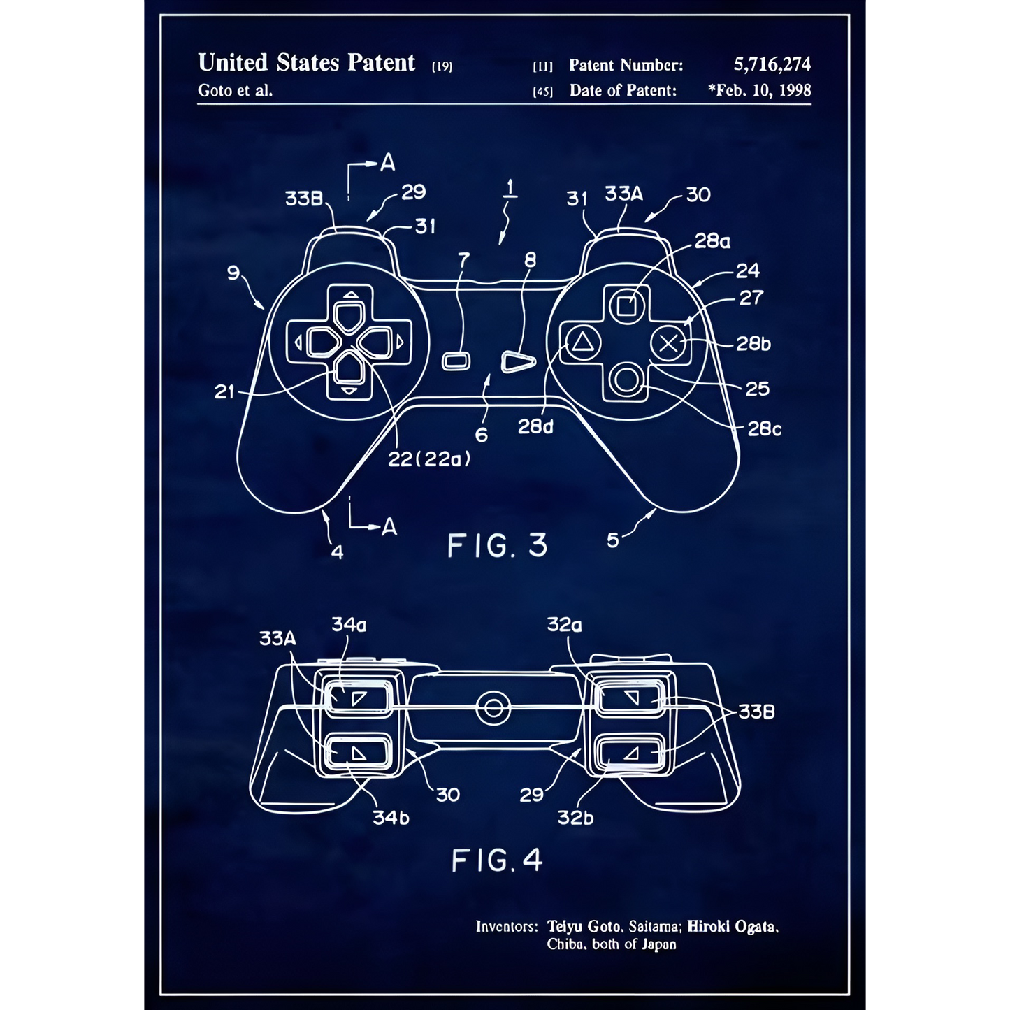 Gaming Patent Blueprint