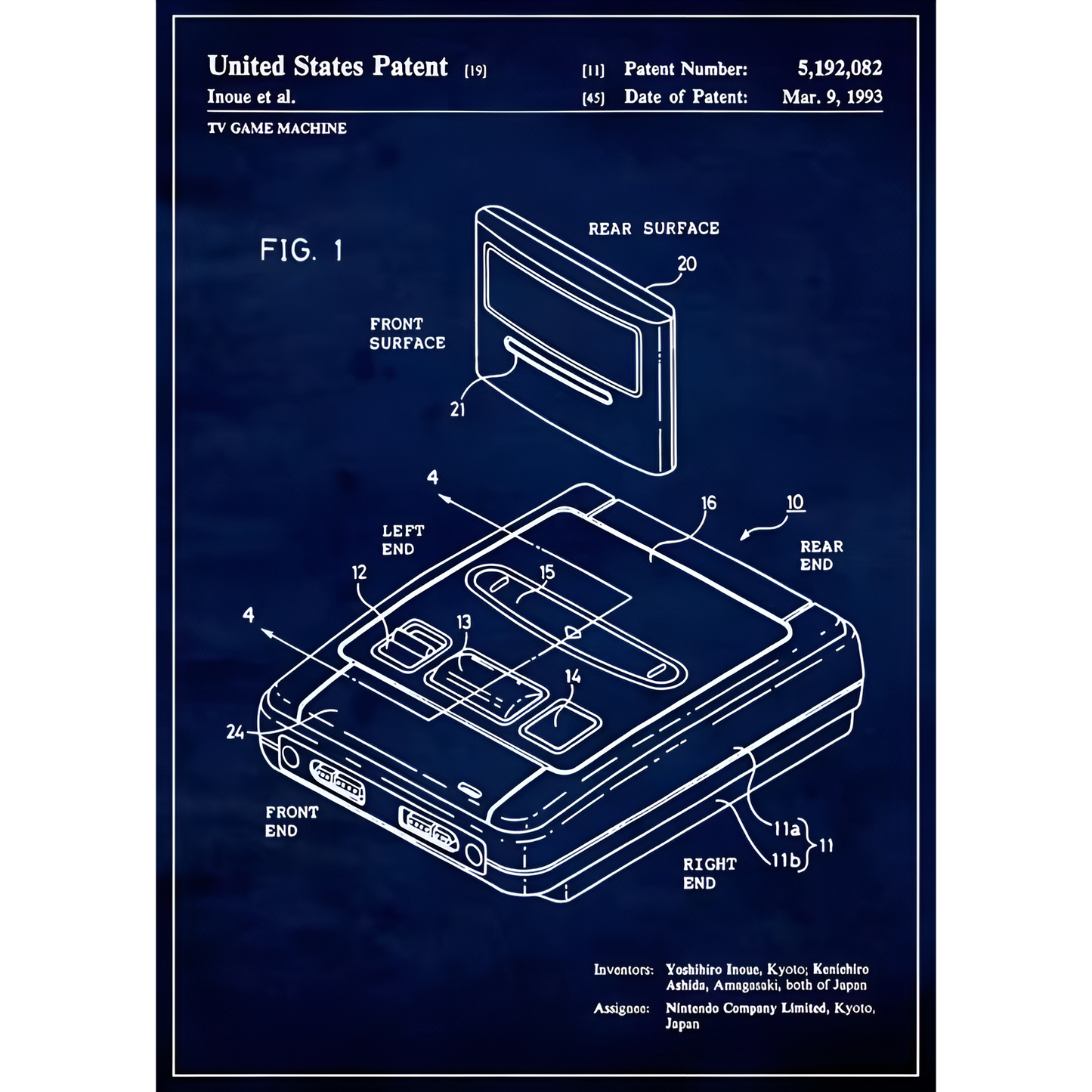 Gaming Patent Blueprint