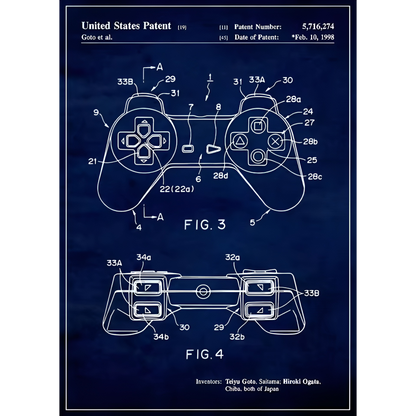 Gaming Patent Blueprint