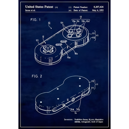 Gaming Patent Blueprint