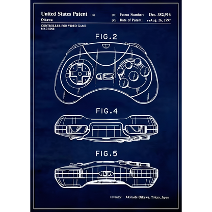 Gaming Patent Blueprint